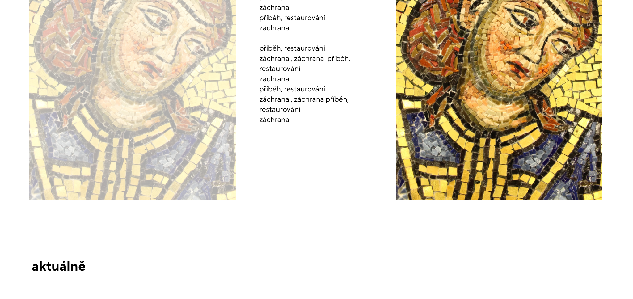Reference – výřez z podkladu